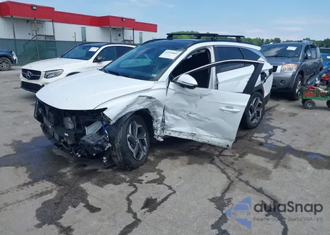 2022 Hyundai Tucson Hybrid Sel Convenience from USA, damaged, VIN KM8JFCA1XNU057877